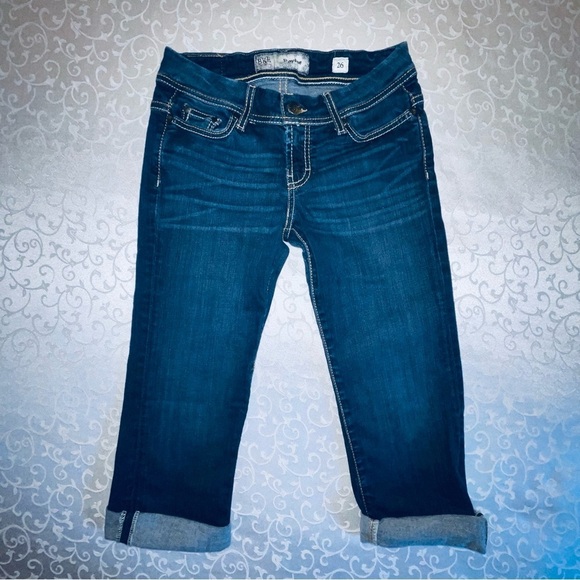 BKE Denim - BKE Payton Cropped Stretchy Capri Jeans